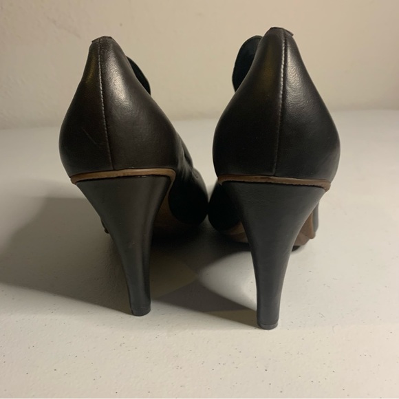 Coach Dark Brown Alexandria Adjustable Booties - Picture 5 of 10